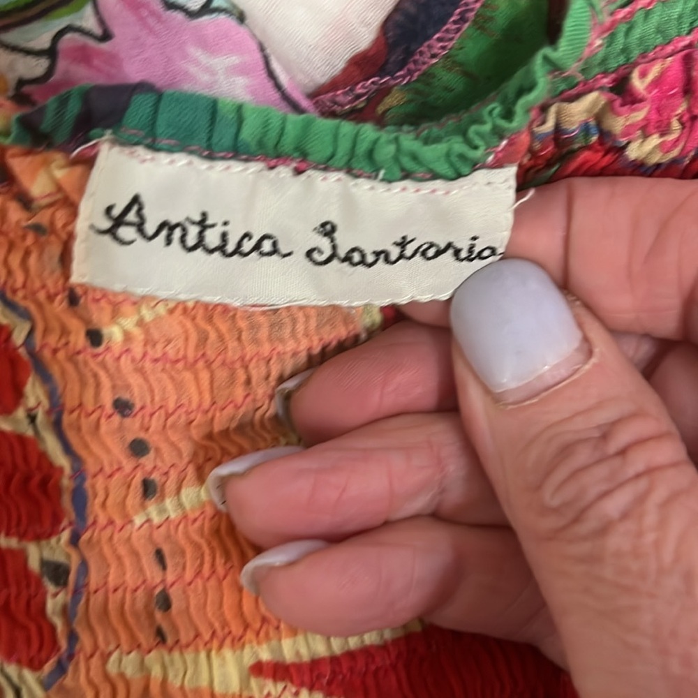 Antica Sartoria Smocked
Spaghetti Strap Dress - Picture 4 of 4